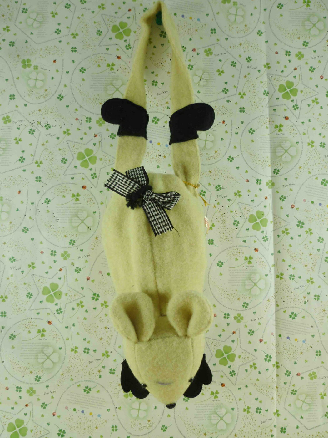 【震撼精品百貨】老鼠 造型提袋-黃色(小) 震撼日式精品百貨