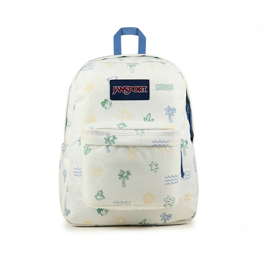 JANSPORT SUPERBREAK PLUS 繽漾黃 後揹包 H8182 (JS0A4QUEKV5)