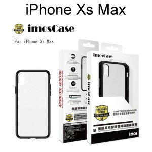 【iMos】美國軍規認證雙料防震保護殼 iPhone Xs Max (6.5吋)