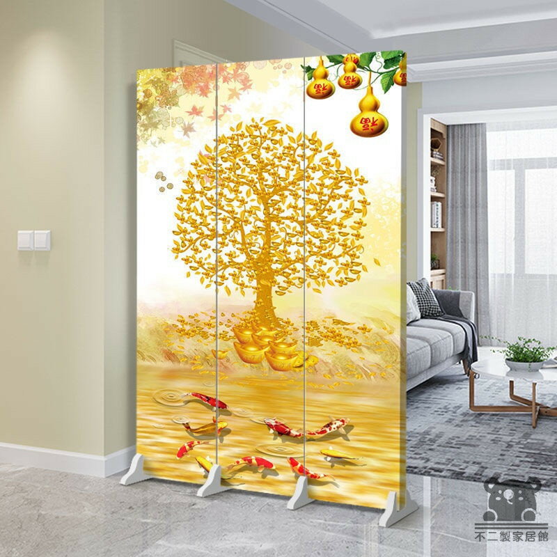 公司貨 可開發票 【免運 客製化】贈送底座+輪子 客製化屏風 北歐風屏風 簡約屏風 臥室屏風 客廳屏風隔間 隔斷屏風 辦公室屏風全館八折 工廠現貨直銷 特惠/年底鉅惠 5h108 0