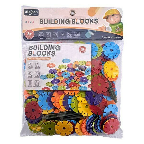 因兒樂 大雪花片積木 補充包 C2718-05C /一包78個入 DIY益智拼裝積木-生C2718-05C-301-22【領券滿額再折千11/30止】