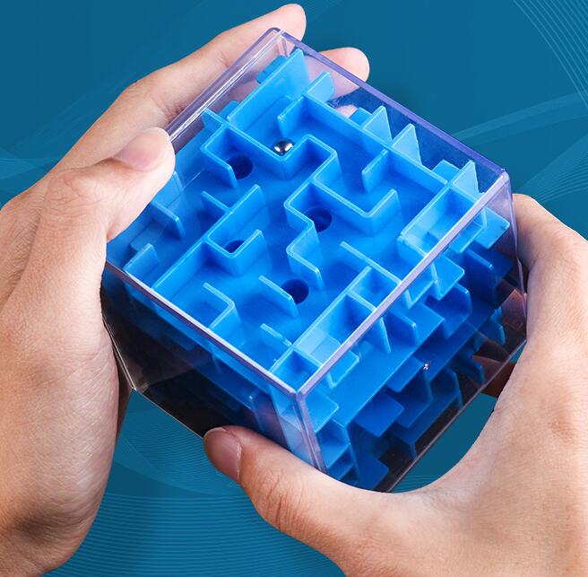 益智玩具 迷宮 送人禮物 3D立體迷宮 走珠兒童魔方球智力開發專注力訓練男孩動腦益智玩具67 全館免運