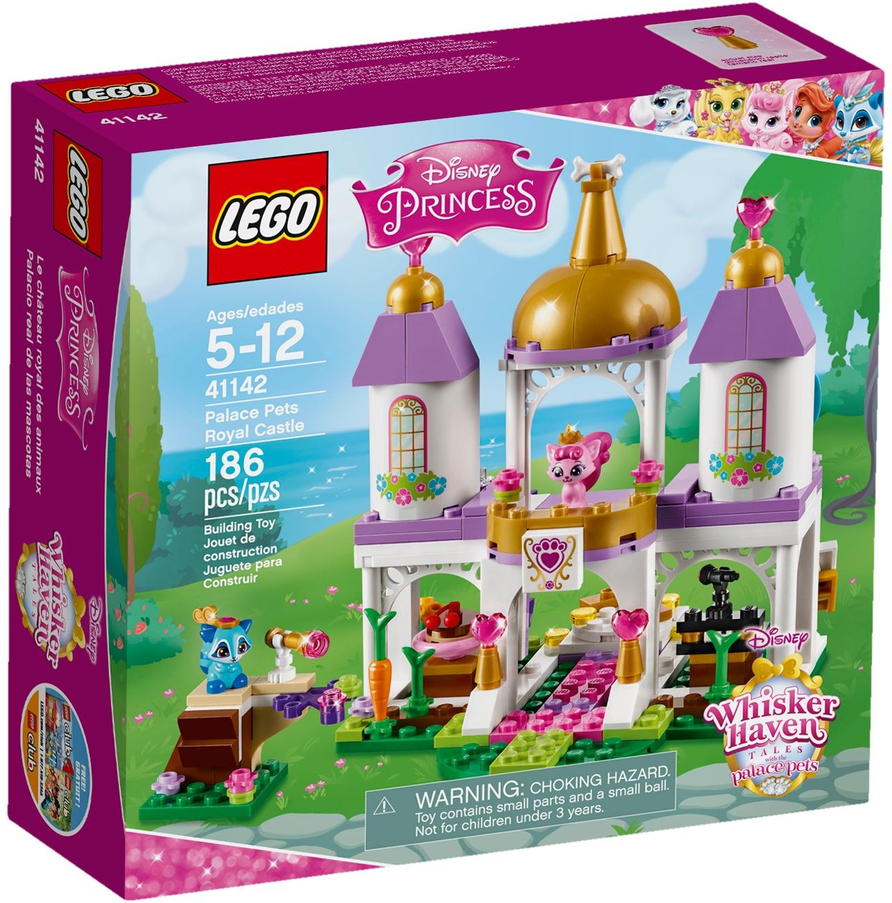 ☆勳寶玩具舖【現貨】LEGO 樂高 迪士尼 公主系列 41142 Palace Pets Royal Castle