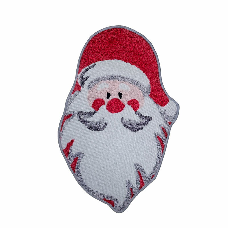 粉色聖誕老公公地墊 桌墊 餐墊 粉色聖誕節 網紅拍照超出片 耶誕氛圍感 聖誕節交換禮物 1