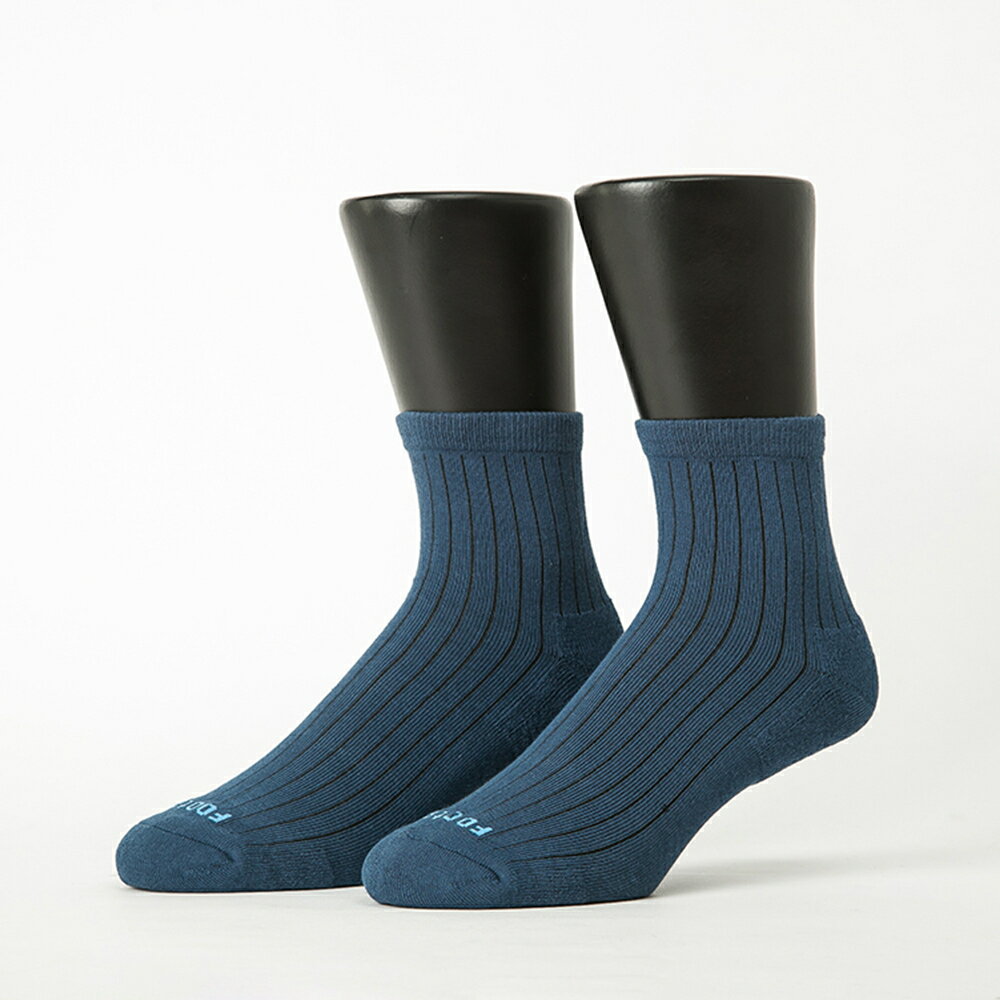 FOOTER 復古直線條微分子薄襪 除臭襪 踝襪 薄襪(男-T47L/XL)