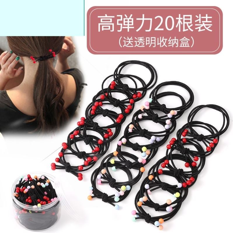 頭繩女兒童扎頭發小橡皮筋可愛發圈頭飾韓國女童不傷發繩馬尾發飾