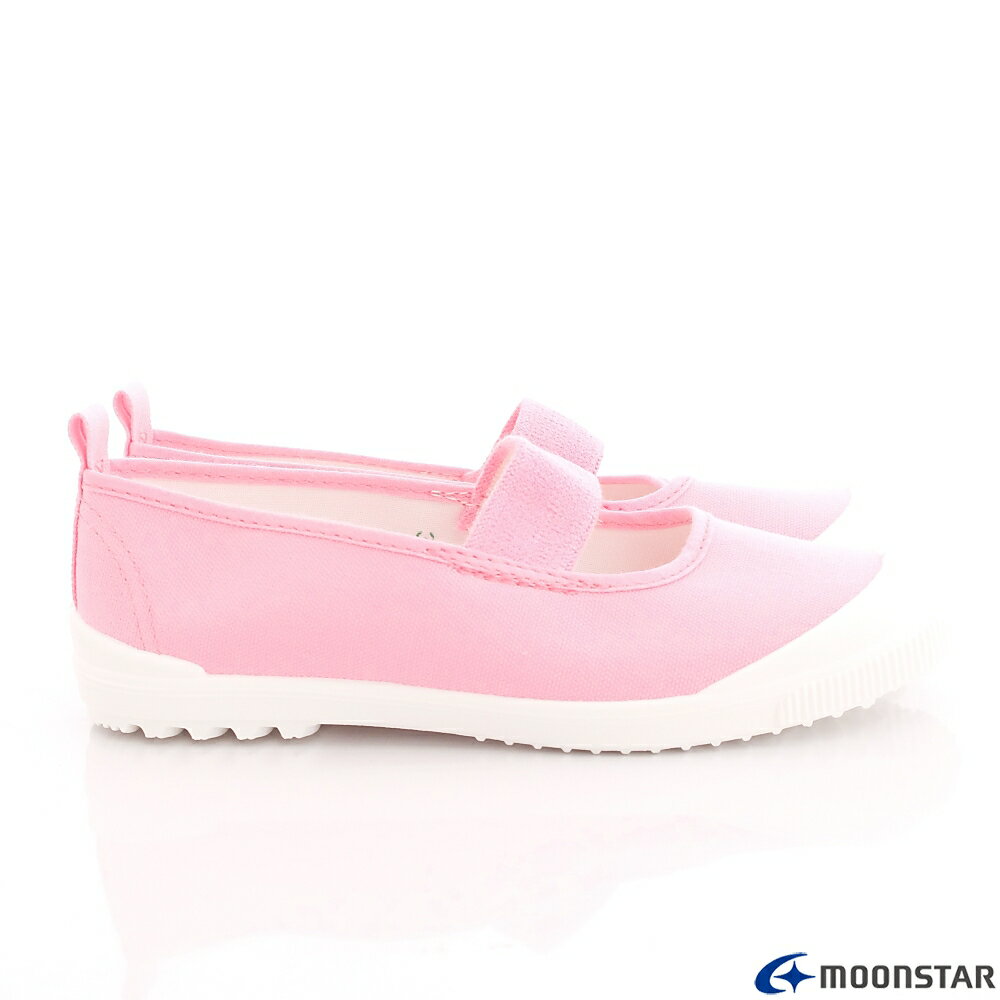 日本月星Moonstar機能童鞋抗菌防滑室內鞋系列日本製柔軟輕量室內鞋款S1931粉(中小童段/中大童段) 3