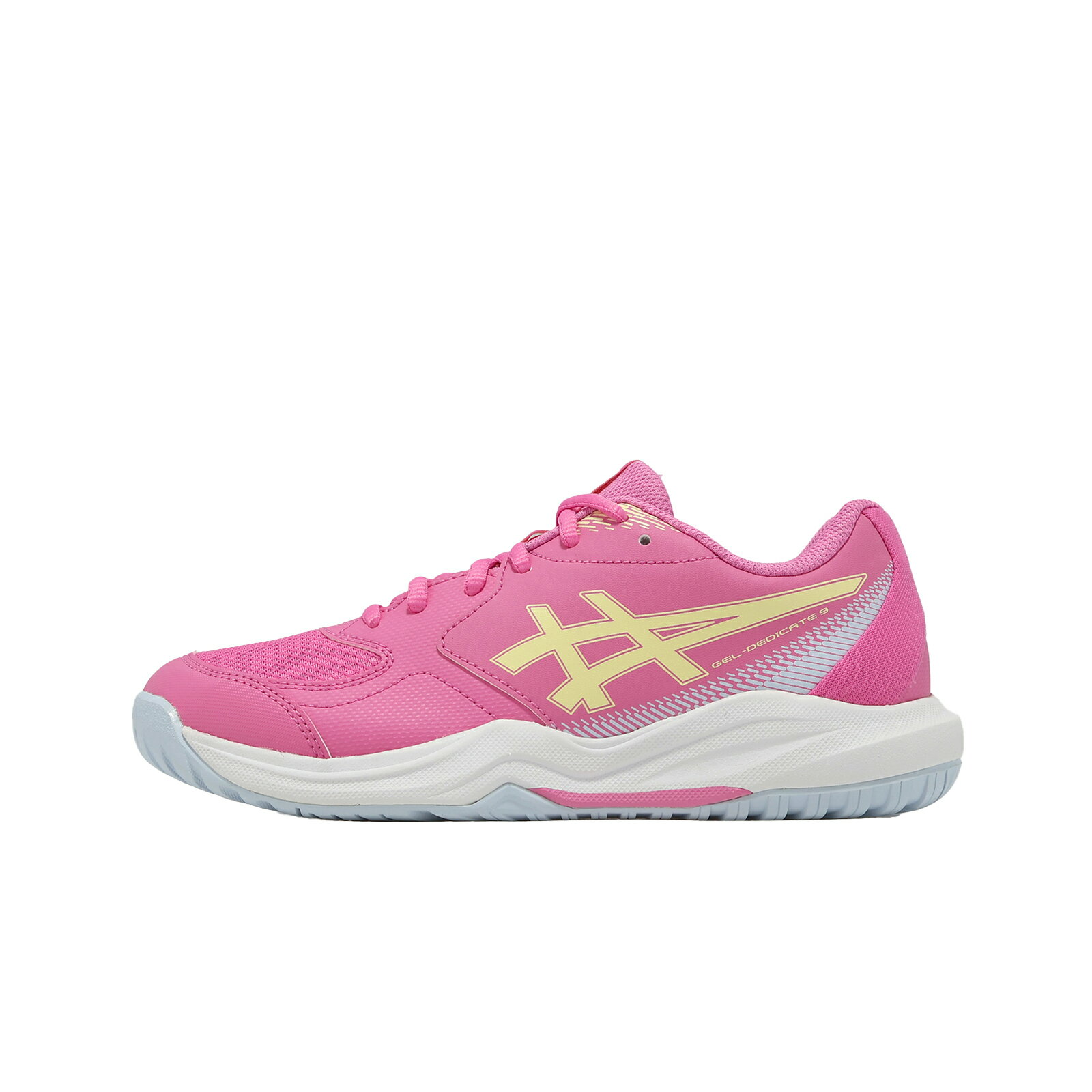 Asics 亞瑟士 網球鞋 匹克球鞋 GEL-Dedicate 9 GS 大童 女鞋 粉 緩震 1044A085700