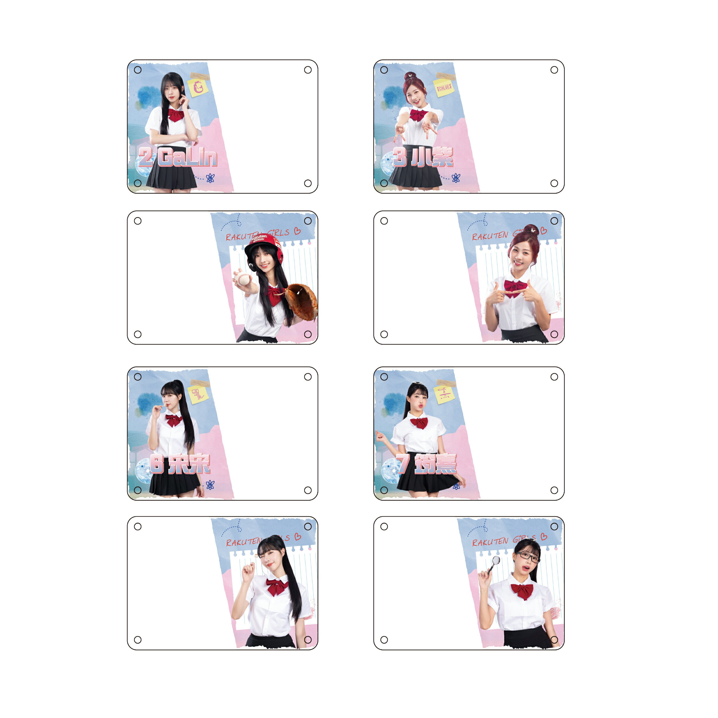 2025 RKG辣酷甜組合壓克力立牌(30款)