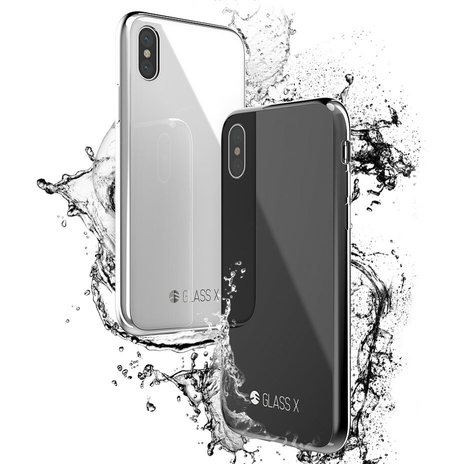 美國SwitchEasy iPhone iGlass 9H玻璃手機殼 軟邊電鍍 加厚上色 防刮 保護殼 玻璃殼  | APP下單享15%點數