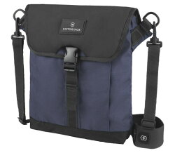 Victorinox 瑞士維氏 Altmont 3.0 揭蓋式平板電腦單肩袋 TRGE-601450 側背包 (黑藍) / 個