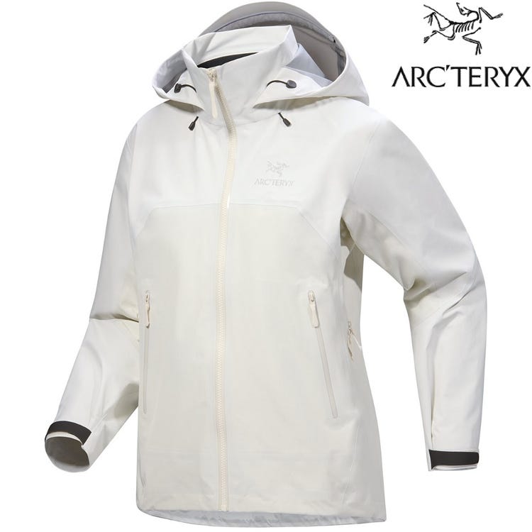 Arcteryx 始祖鳥 Beta AR 女款 防水外套/Gore Tex Pro登山風雨衣 30093 X000006605 絹絲白 Arctic Silk