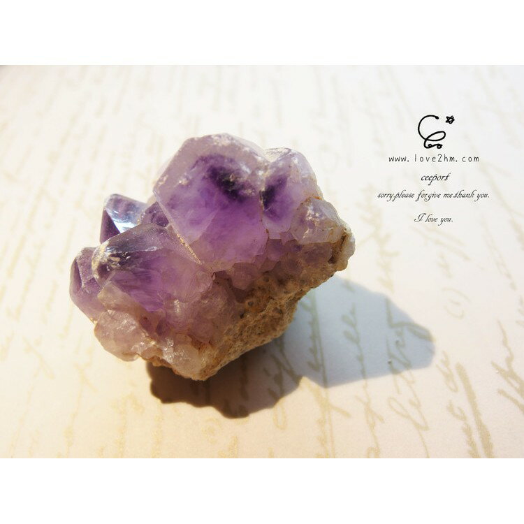 紫三輪 ss980762/紫三輪 /水晶飾品/ [晶晶工坊-love2hm]