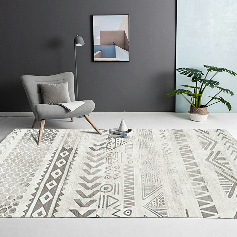 摩洛哥北歐地毯客廳家用簡約現代沙發毯臥室床邊滿鋪可愛茶幾地墊