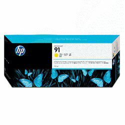 【請先詢問貨況】HP No.91 755毫升 原廠黃色墨水匣 (C9469A) 適用 DesignJet Z6100