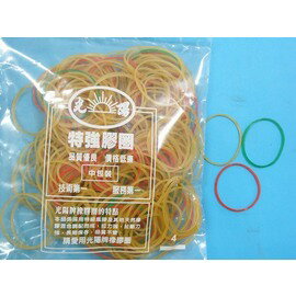 特強膠圈18-1/2P橡皮圈.橡皮筋 約3.5兩 直徑 5cm(大.混色)/一包入{定60}