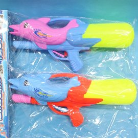 海豚加壓水槍 加壓式大容量強力水槍 童玩大水槍玩具/一袋5支入(促199)~首