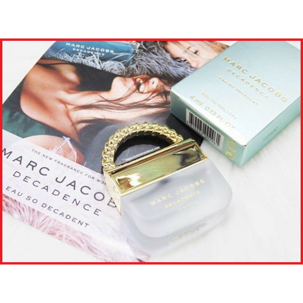 【原裝沾式小香】Marc Jacobs Decadence Eau So Decadent 粉紅狂歡女性淡香水 4ml｜期間限定◆秋冬迷人香氛