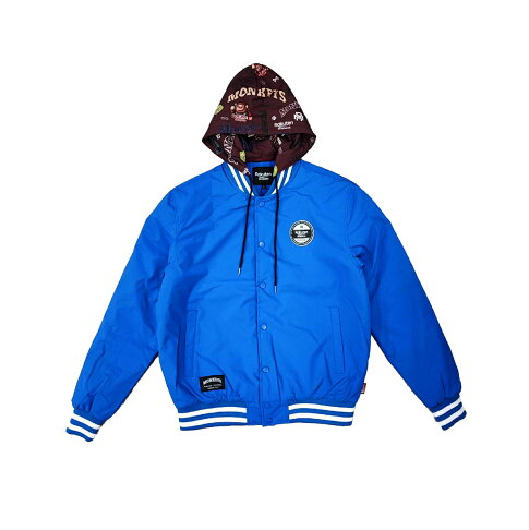 Rakuten Monkeys 印花連帽棒球外套 6