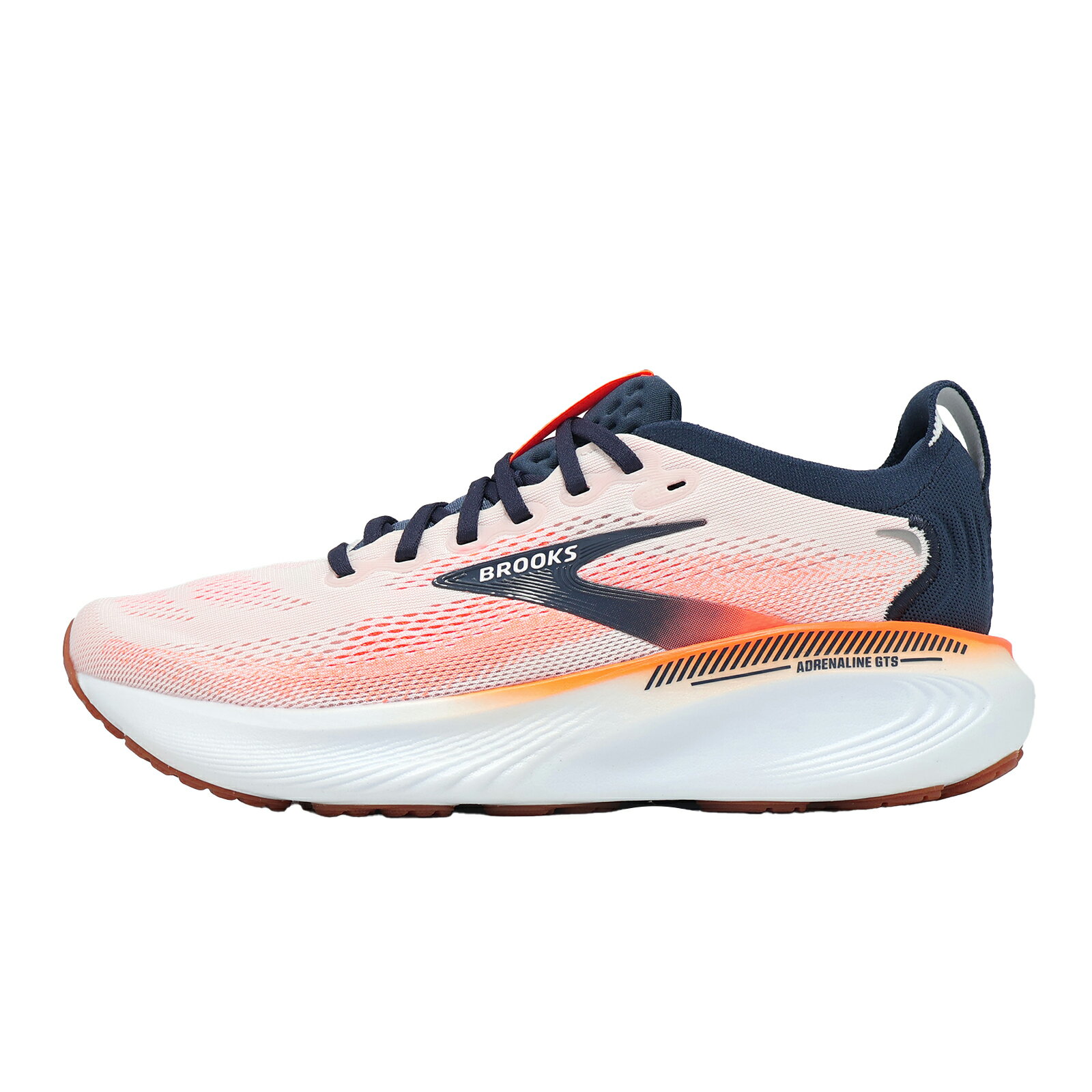 Brooks 慢跑鞋 Adrenaline GTS 25 男鞋 橘藍 緩震 運動鞋 1104541D123