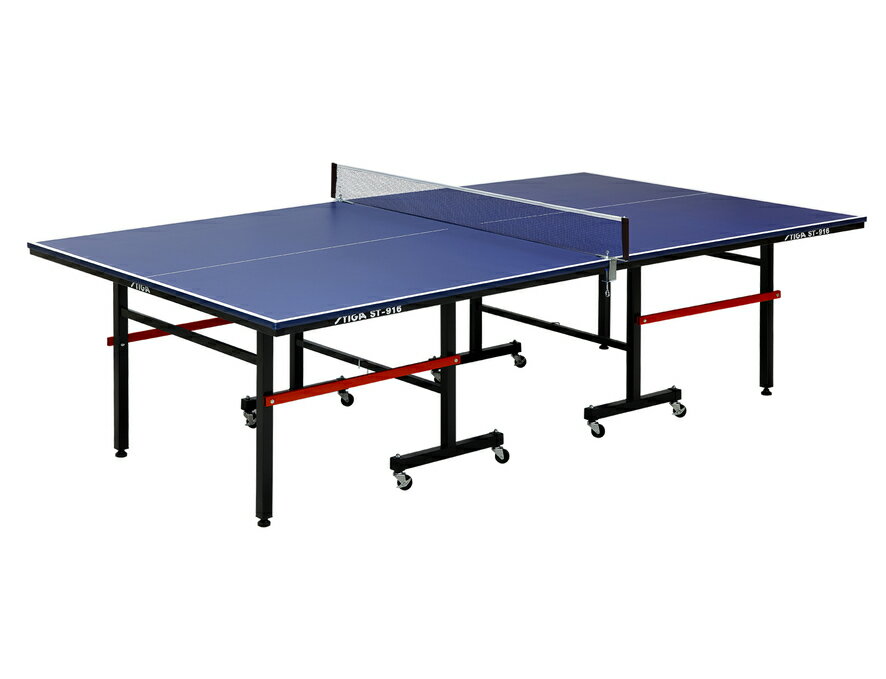 瑞典第一品牌 STIGA ST-916 桌球桌/ 桌球檯/桌球台 乒乓球桌 16mm /ST916 附網架、桌拍及桌球 (部分縣市須加運費，運費為貨到付款）