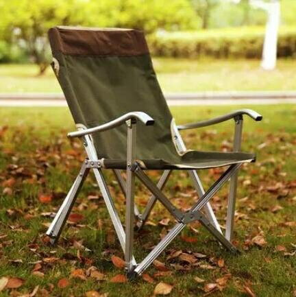【九折】戶外超輕鋁合金折疊椅家用便攜式午休椅躺椅靠背椅釣魚椅休閑椅子