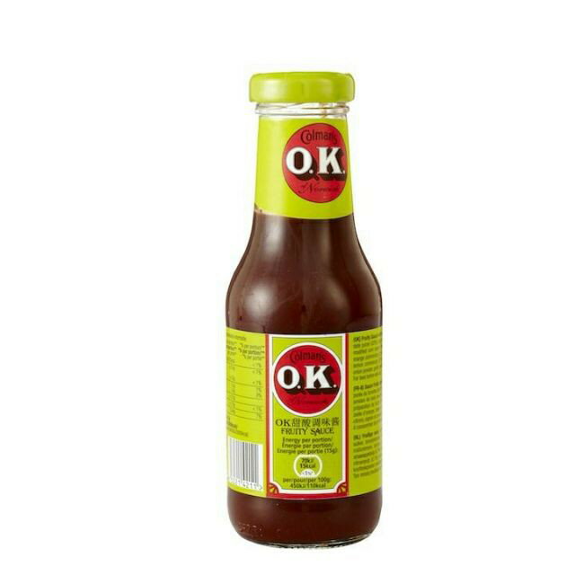 英國進口 OK酸甜調味醬 335g OK汁酸甜醬 OK醬 Colman's of Norwich