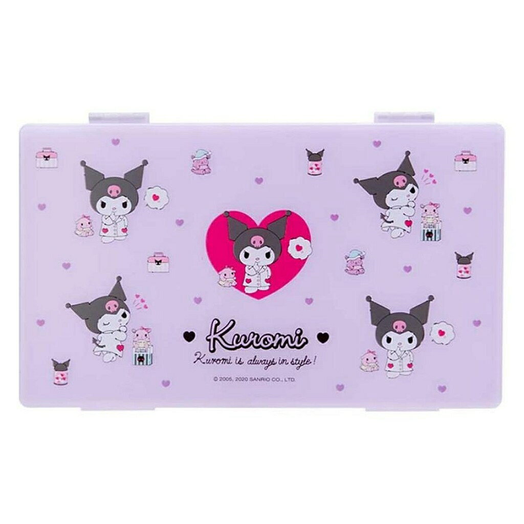 【震撼精品百貨】酷洛米 Kuromi SANRIO三麗鷗 口罩收納盒*49757 震撼日式精品百貨
