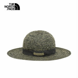 [ THE NORTH FACE ] 輕質寬邊針織遮陽帽 棕黑 / 公司貨 NF0A2SBRB41