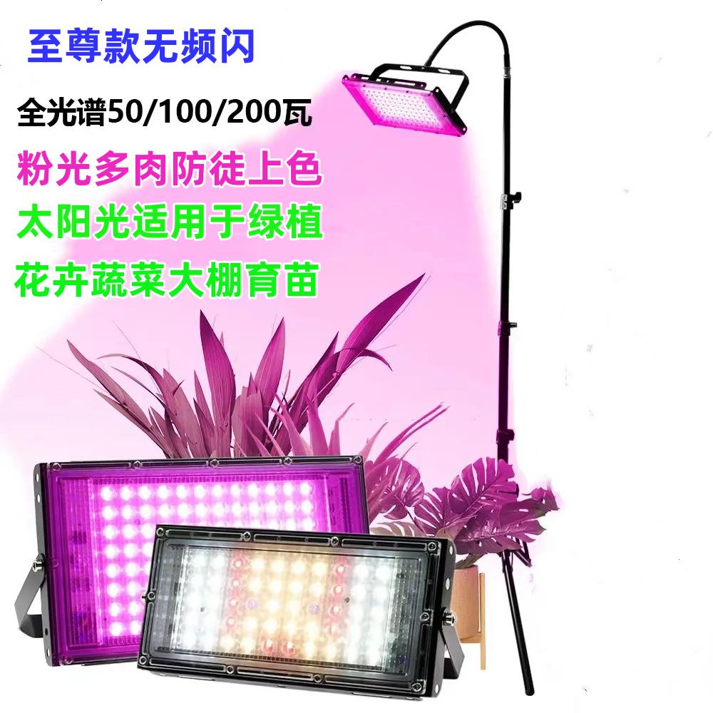 【臺灣公司 可開發票】太陽光led植物補光生長燈多肉補光燈魚缸爆藻綠植蔬果花植物爆藻