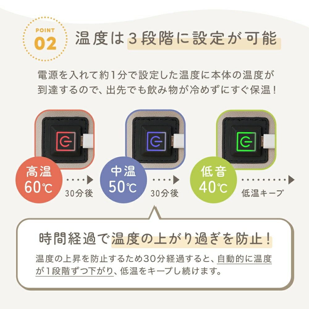 日本 CHINAVI USB奶瓶加熱器 暖奶器 溫奶器 保溫杯 外出冲奶恆溫杯 外出加熱 保溫 【小福部屋】 2