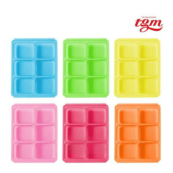 Tgm FDA馬卡龍白金矽膠副食品分裝盒(多尺寸可選) 顏色隨機【甜蜜家族】