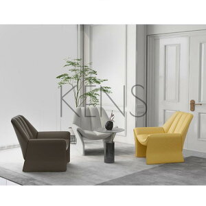 【KENS】沙發 沙發椅 北歐單人沙發輕奢現代客廳臥室休閑單椅意式創意設計師款沙發椅