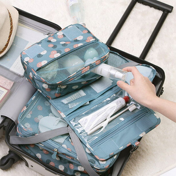 洗漱包女便攜套裝非外出旅游旅行品收納袋盒用品大容量化妝包