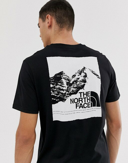 north face graphic tee