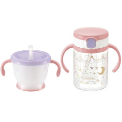 日本 Richell 第三代LC水杯 - 星辰水杯組合(150ml/200ml)【悅兒園婦幼生活館】