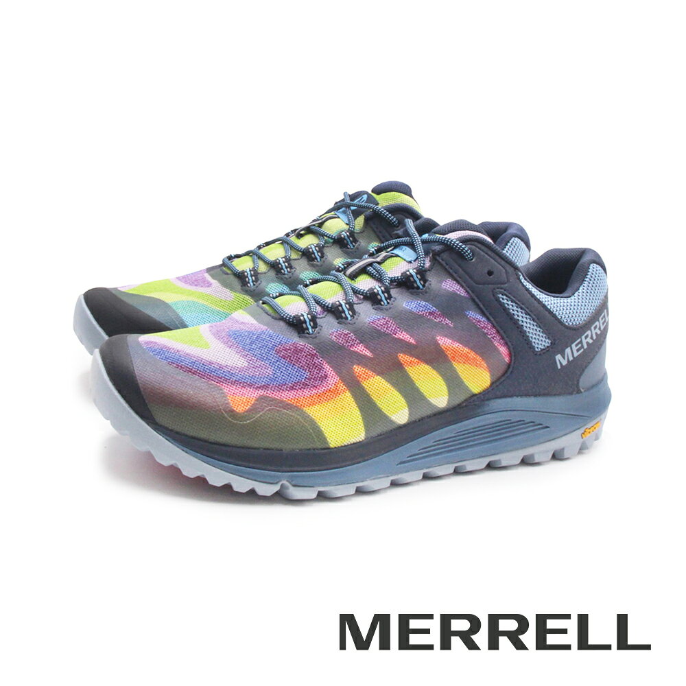 MERRELL(男)NOVA 2 輕量登山抗撕裂登山鞋 男鞋-藍彩