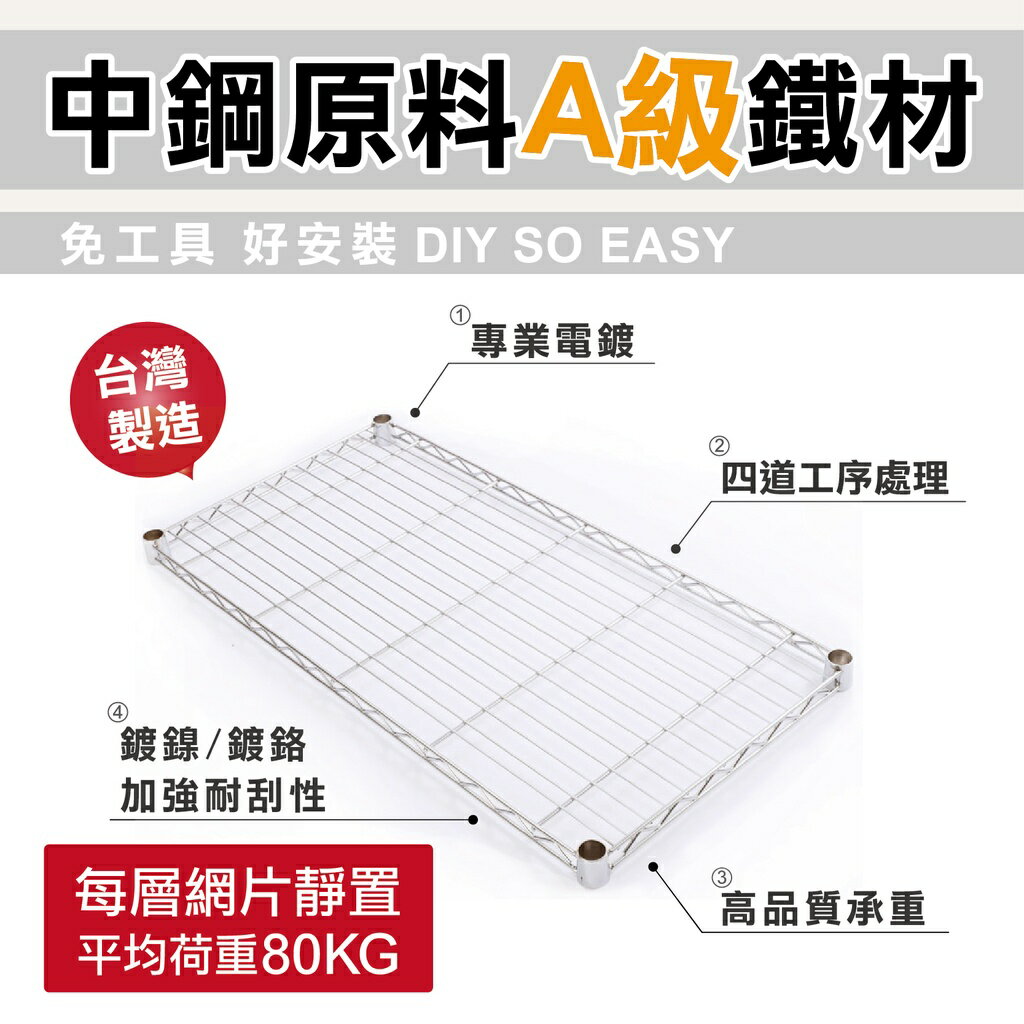【耐重款|鎖管式】鐵架 四層架 150x46x180H 置物架 收納架 鐵力士架 書架 波浪架 貨架 鞋架 層架 展示架 1 【耐重款|鎖管式】鐵架 四層架 150x46x180H 置物架 收納架 鐵力士架 書架 波浪架 貨架 鞋架 層架 展示架 1