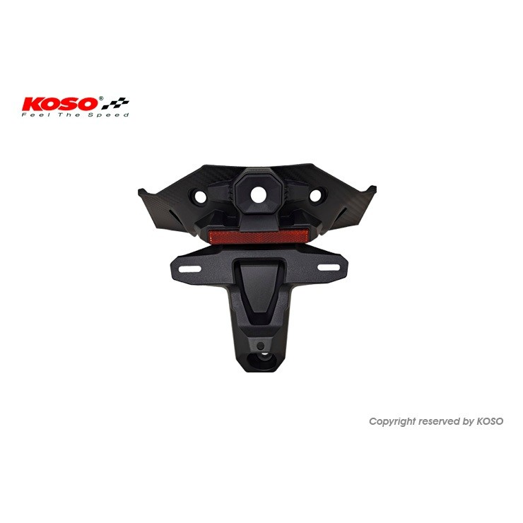 【KOSO】 JET S / JET SL/JET SL158 後短牌照板 *搭配紀錄器安裝，可享有優惠*|【APP下單6% 】 1