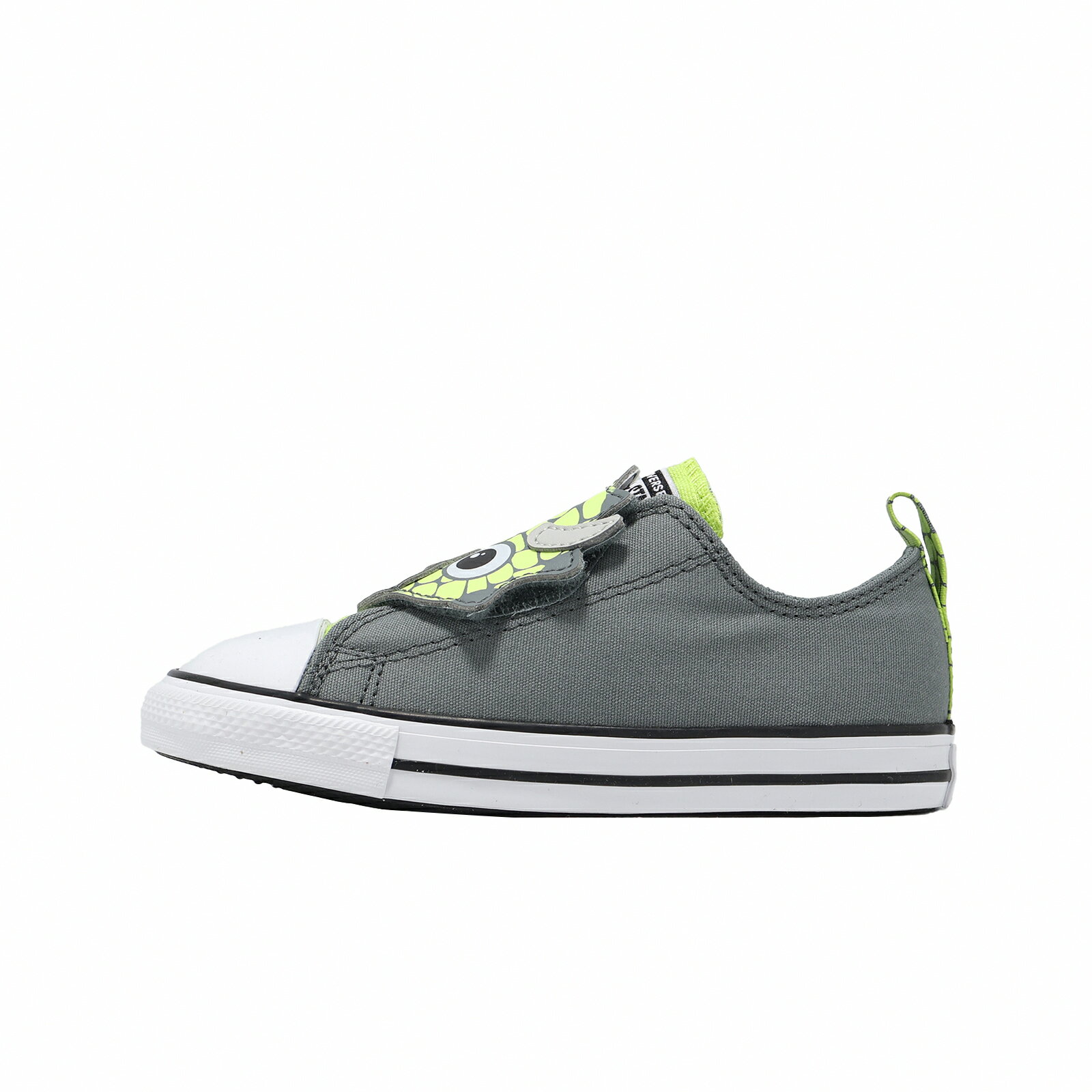 Converse 小童鞋 Chuck Taylor All Star One Strap 帆布鞋 灰綠 A15901C