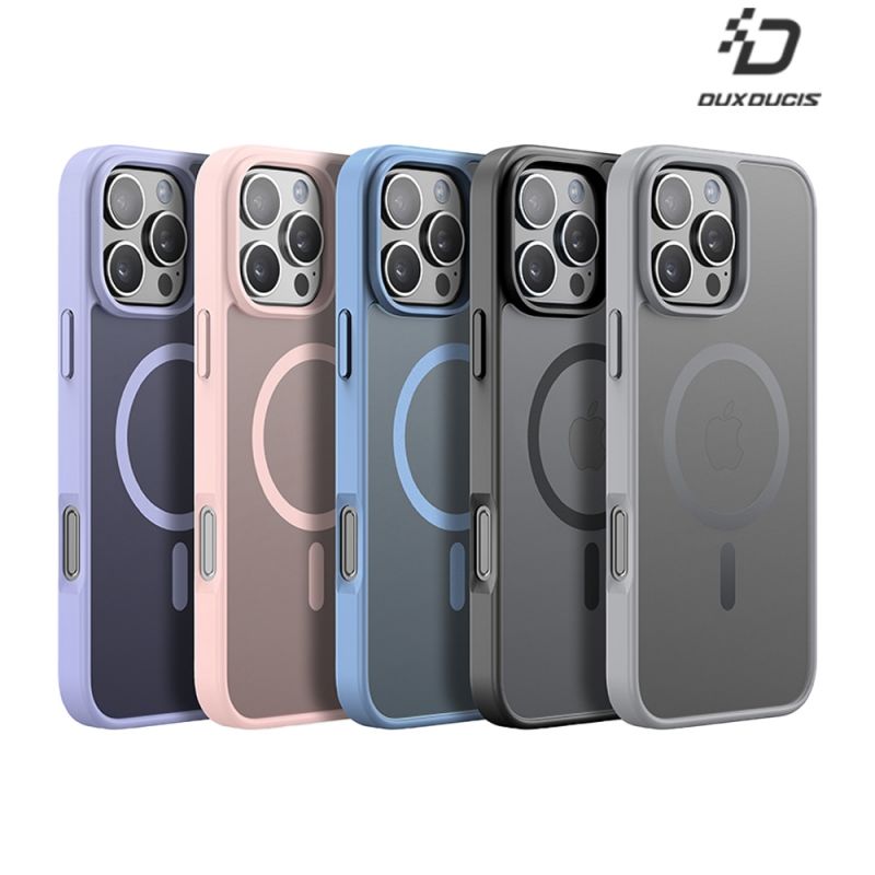 DUX DUCIS Apple 蘋果 iPhone 16 Pro / 16 Pro Max Yind 磁吸保護殼 手機殼 磁吸哲殼 保護套 霧面不沾指紋 軟邊保護套 防摔殼 防摔套 MagSafe