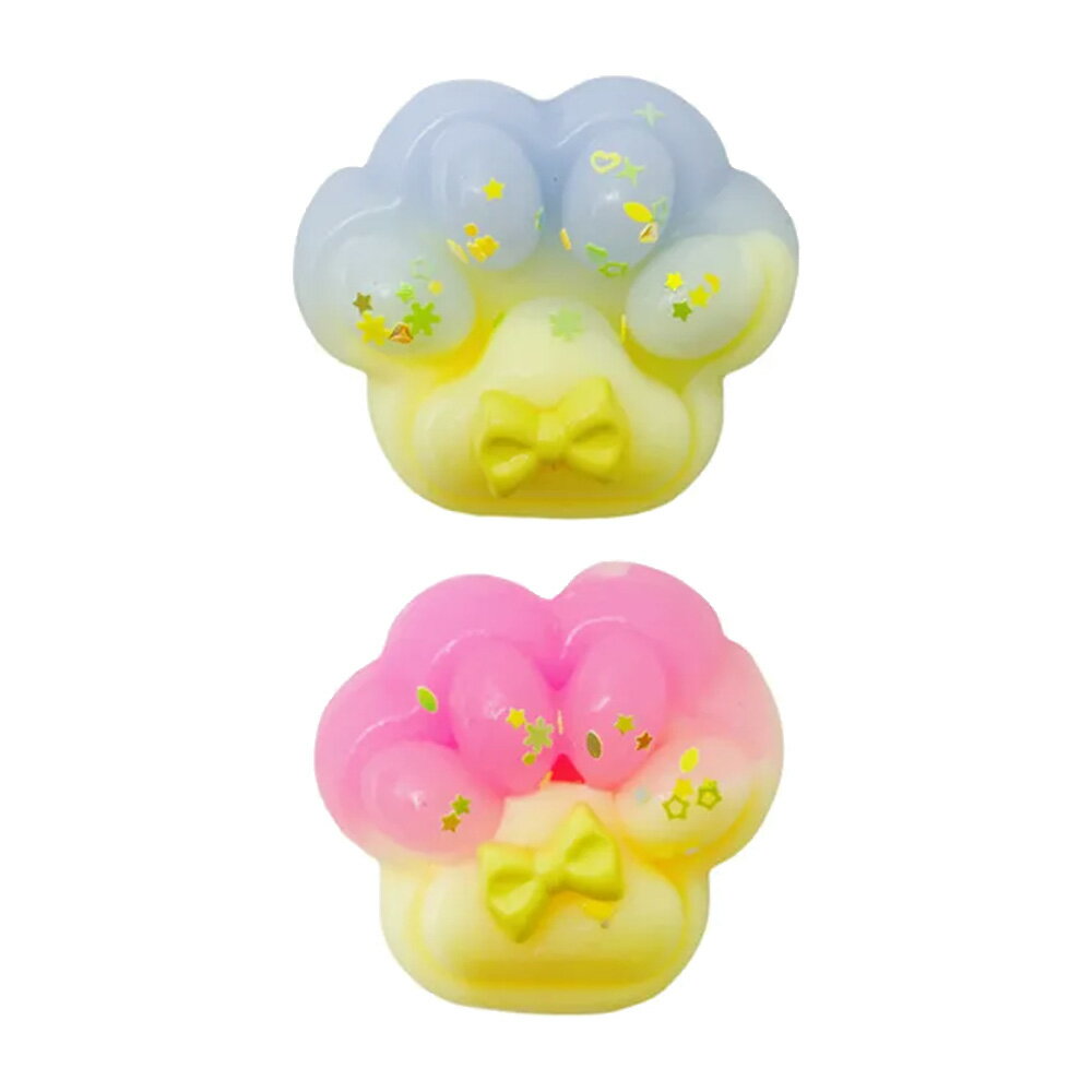 療癒捏捏樂 流體布丁貓爪(款式隨機出貨)【九乘九購物網】