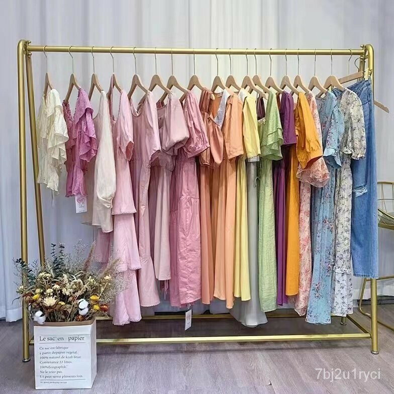 【推薦】服裝展示架 室內落地掛衣架 加粗加厚晾曬架 曬衣架 掛衣架 衣帽褲架 晾衣架 衣服掛架 掛架 衣架 曬架 衣夾
