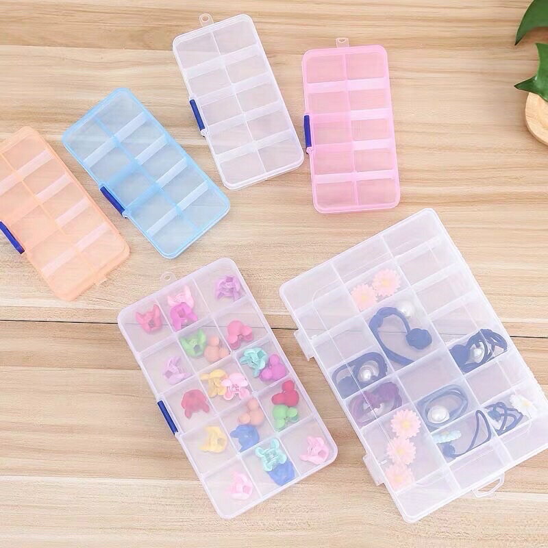 ［沐沐屋］零件盒 10格收納盒 飾品收納盒 槍箱收納 藥品收納盒 釣魚 釣蝦 工具零件收納. 1