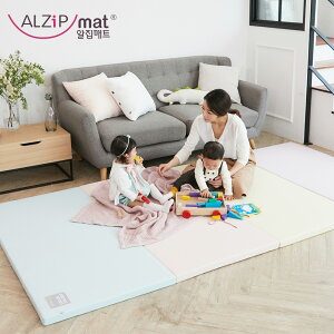 【地墊】【ALZiPmat】韓國手工製 時尚經典四折折疊墊 - 經典馬卡龍