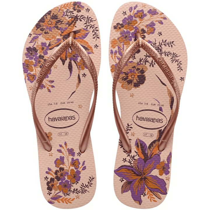 havaianas | 女款 有機花系人字拖
