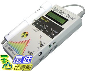 [8美國直購] 監測儀 GCA-07W Professional Geiger Counter Nuclear Radiation Detection Monitor with Digital Meter