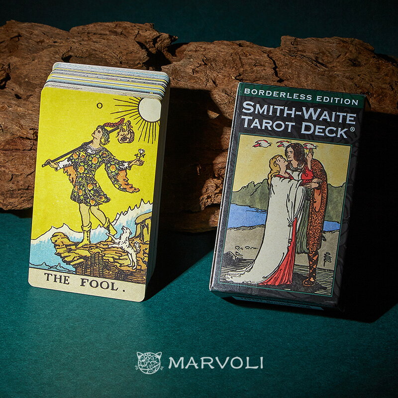 百年偉特塔羅牌韋特無邊框版Smith Waite Tarot Deck送詳細資料