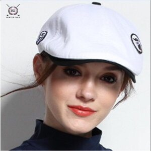 高爾夫帽子 女GOLF球帽 女士高爾夫球帽 遮陽太陽帽 貝雷帽 純棉帽