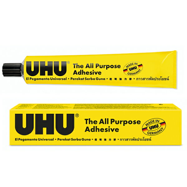 UHU  透明強力膠 125ML /支 UHU-008 4026700408157